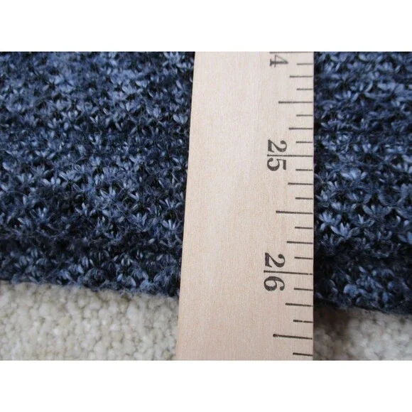 Orvis Sweater Men Extra Large Blue Heavyweight Fleece Outdoor Zip Pullover Camp - Picture 10 of 12